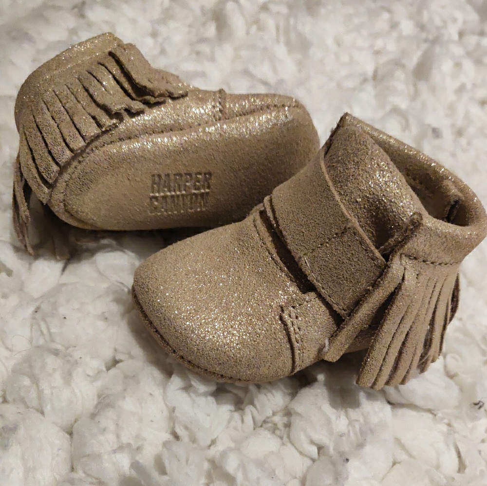 Harper Canyon Fringe Moccasin (baby)